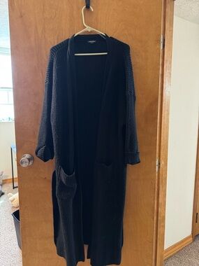 Wild Fable black long sweater